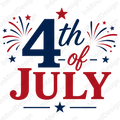 Classic 4th of July PNG