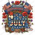 Celebrate 4th of July PNG Design