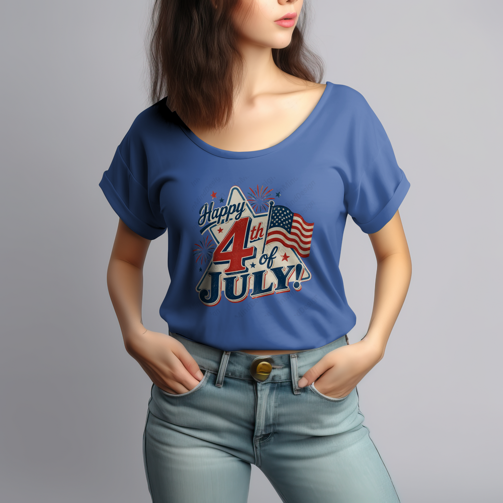 Vintage Independence Day PNG
