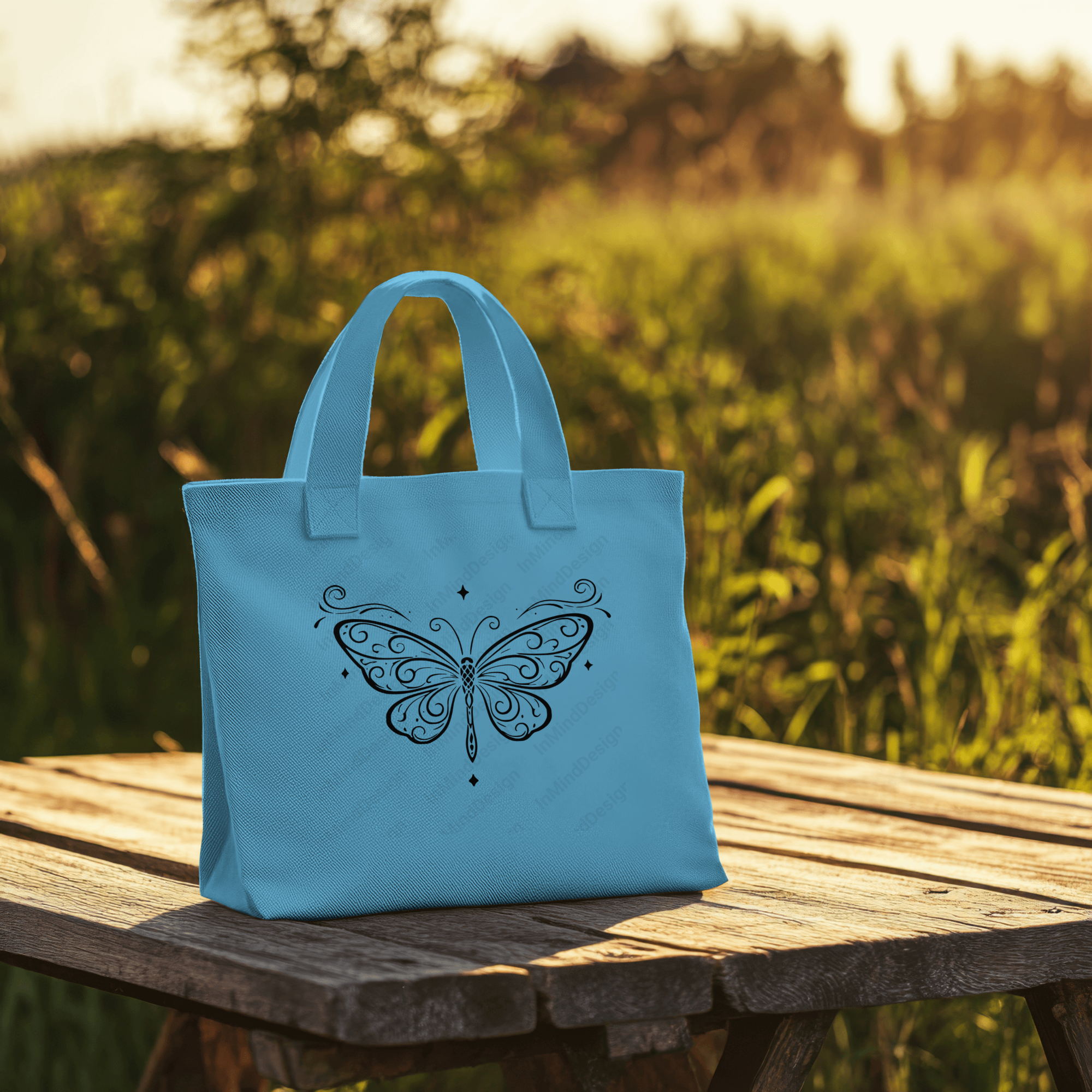 Whimsical Filigree Butterfly PNG