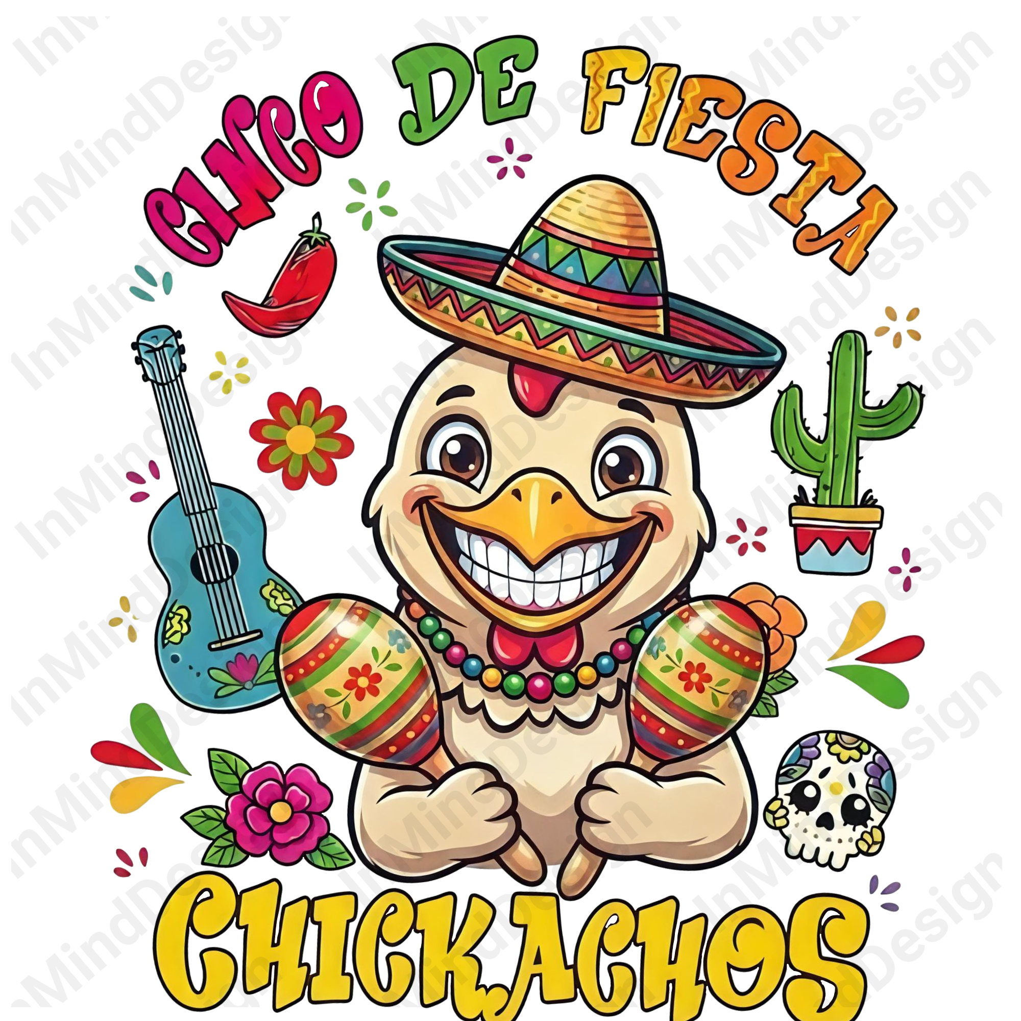 Cinco De Fiesta Chickachos PNG