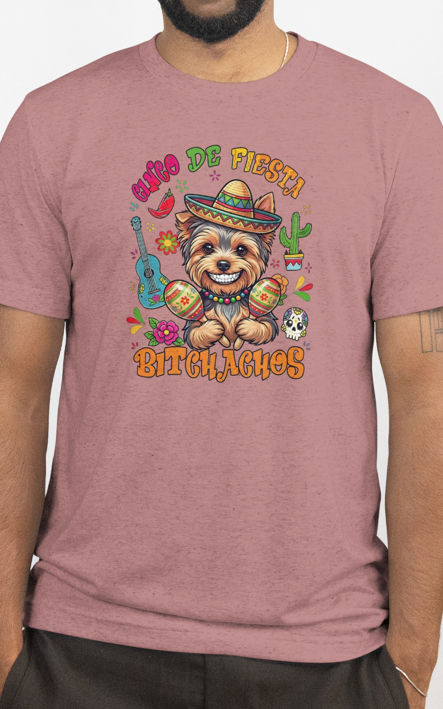 Funny Yorkie Cinco De Mayo PNG