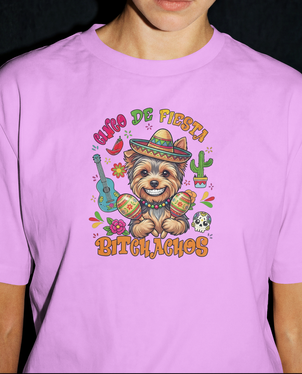 Funny Yorkie Cinco De Mayo PNG
