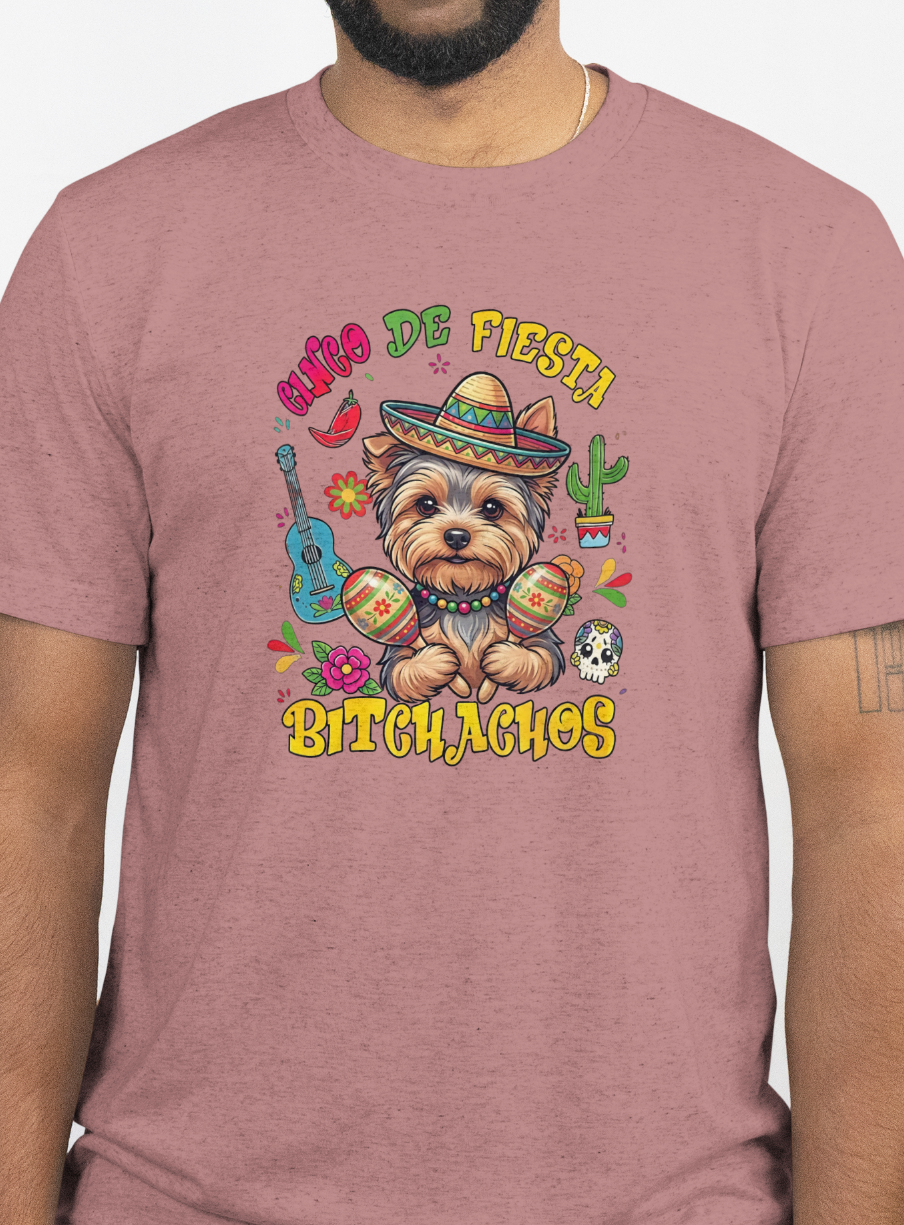 Funny Yorkie Dog Cinco de Mayo PNG