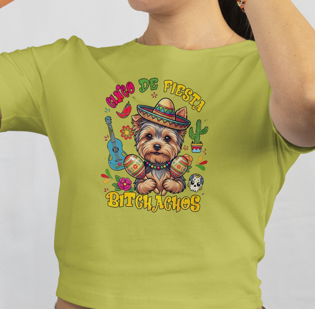 Funny Yorkie Dog Cinco de Mayo PNG