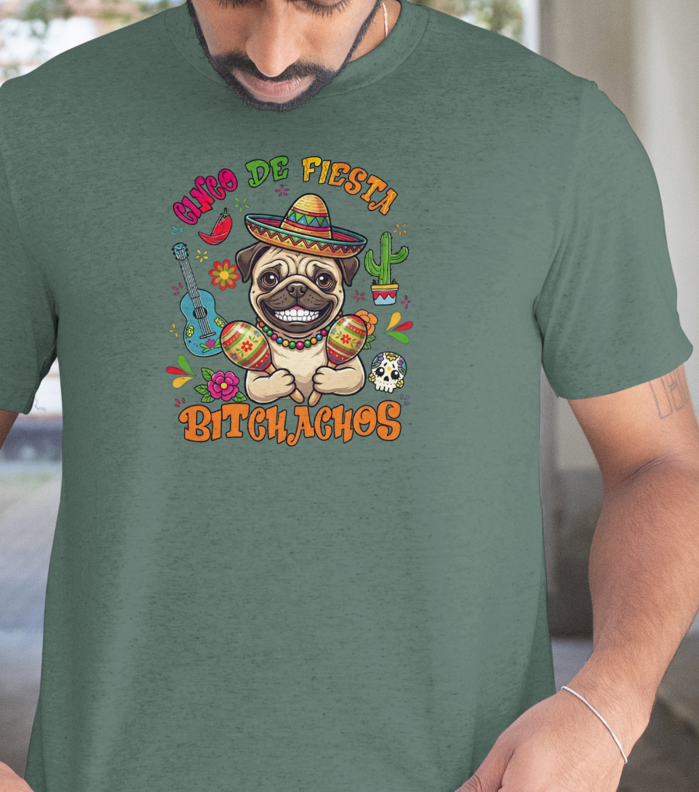 Funny Pug Cinco De Mayo PNG