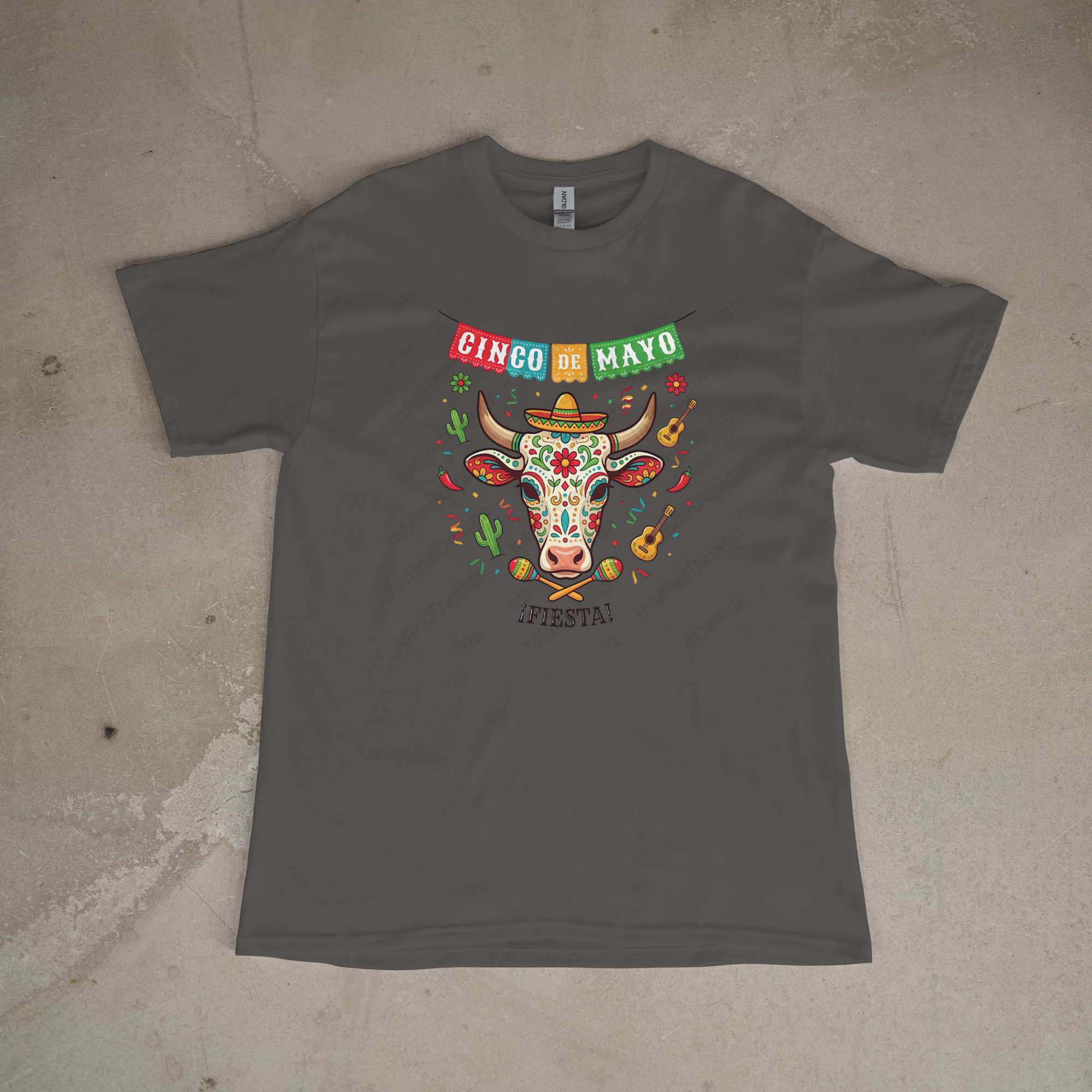 Cinco de Mayo Cow PNG