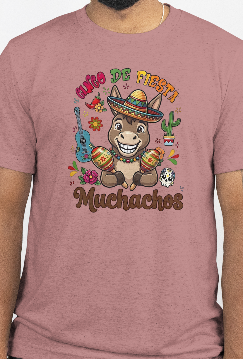 Cute Donkey Cinco de Mayo PNG