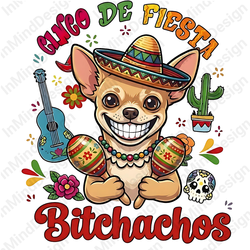 Funny Chihuahua Cinco De Mayo PNG