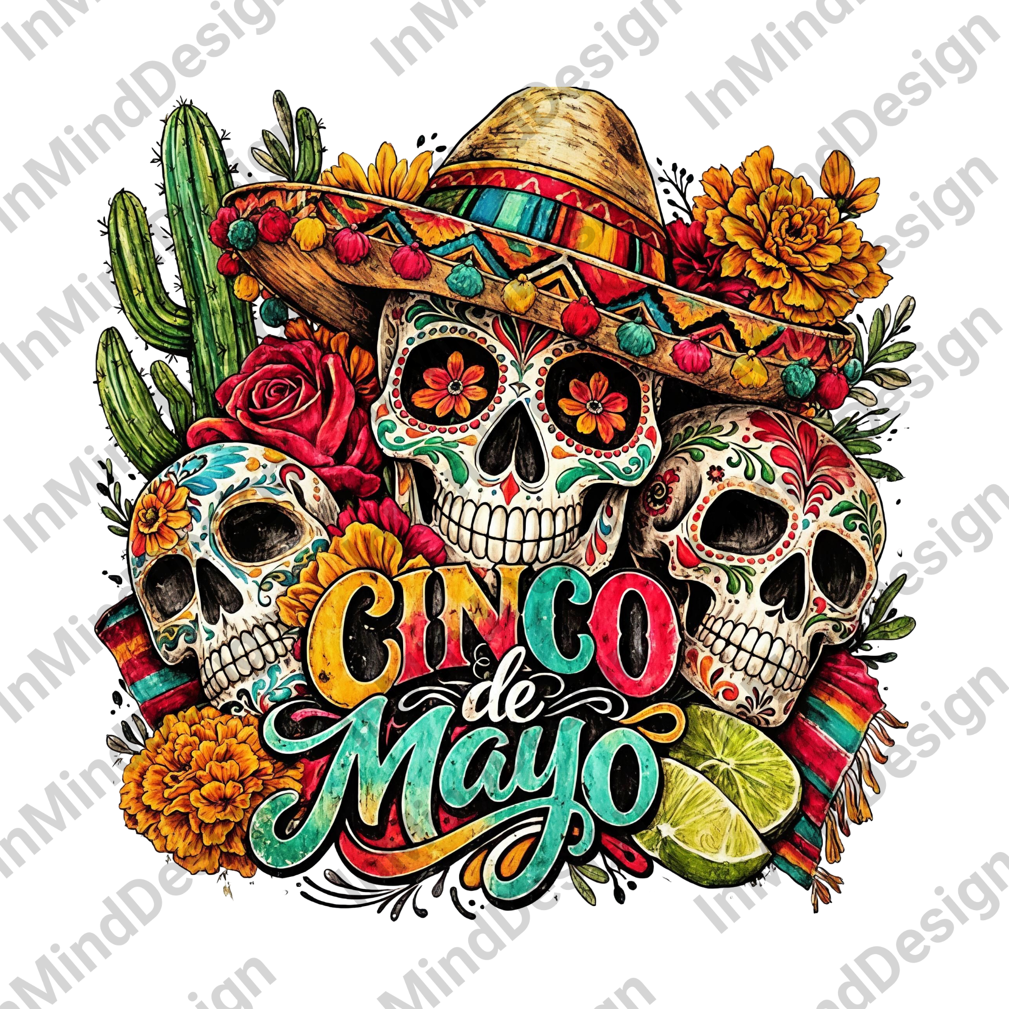 Festive Mexican Celebration PNG