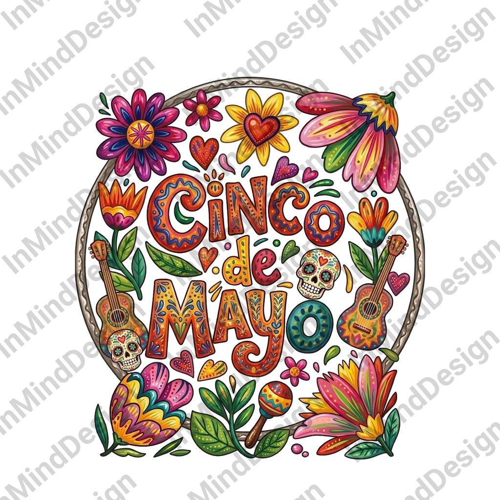 Mexican Celebration Design PNG
