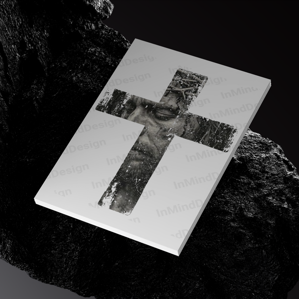 Jesus Face in Cross PNG