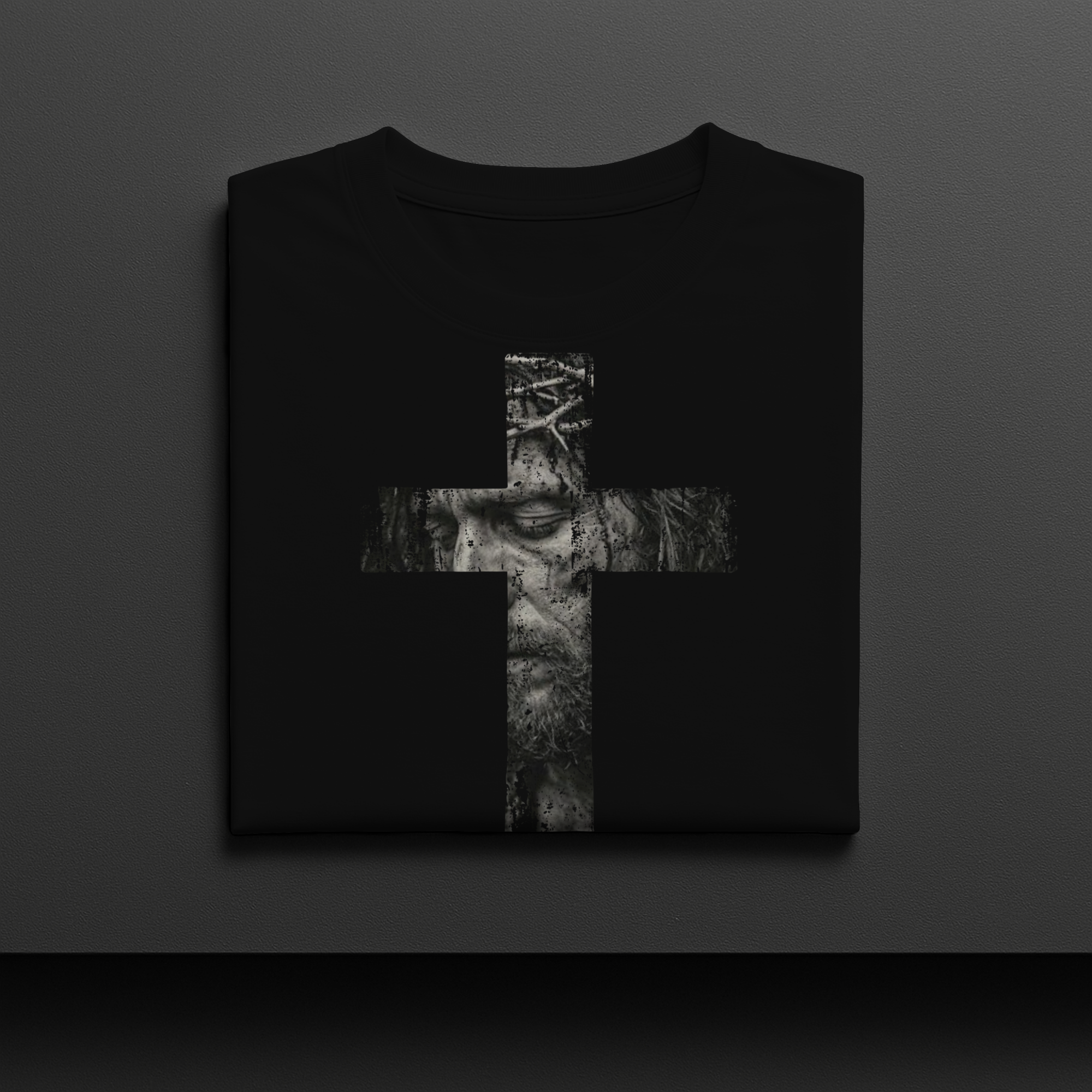 Jesus Face in Cross PNG