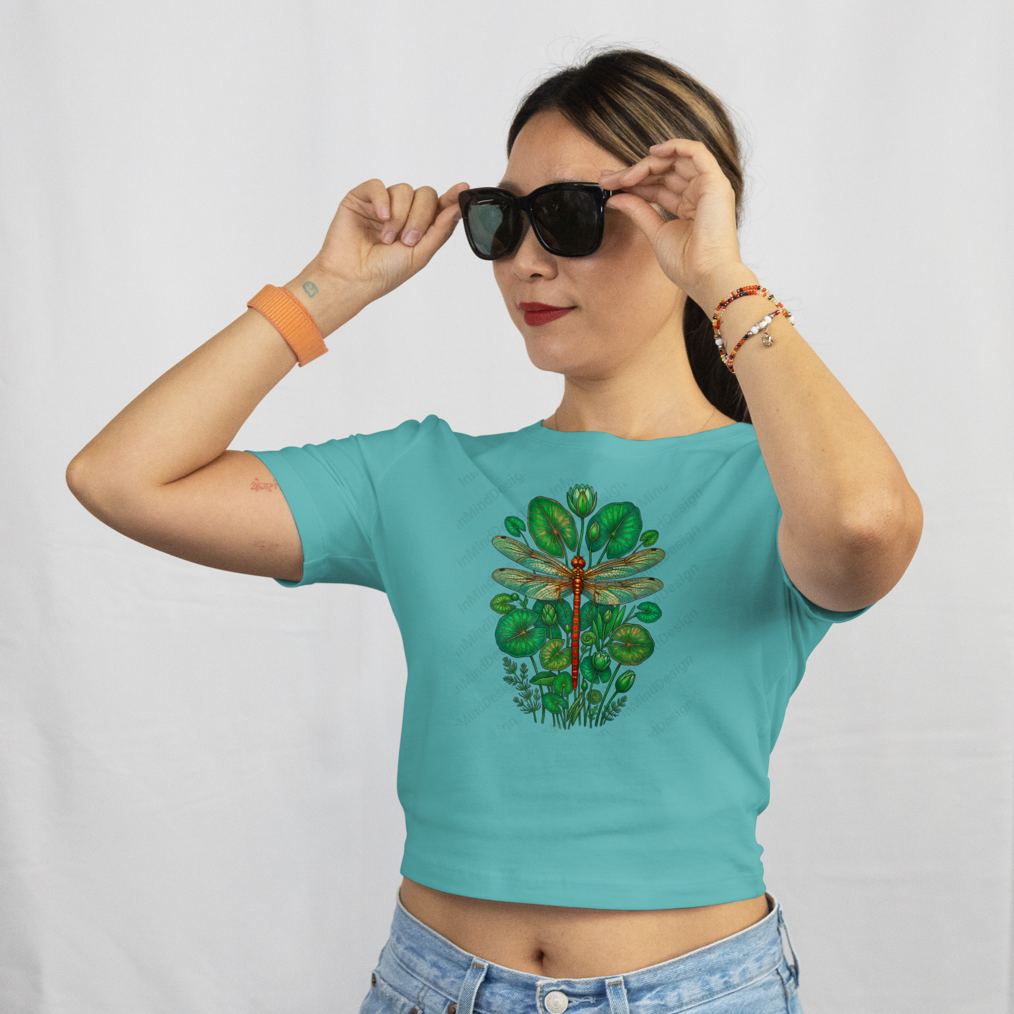 Vibrant Dragonfly PNG Digital Download