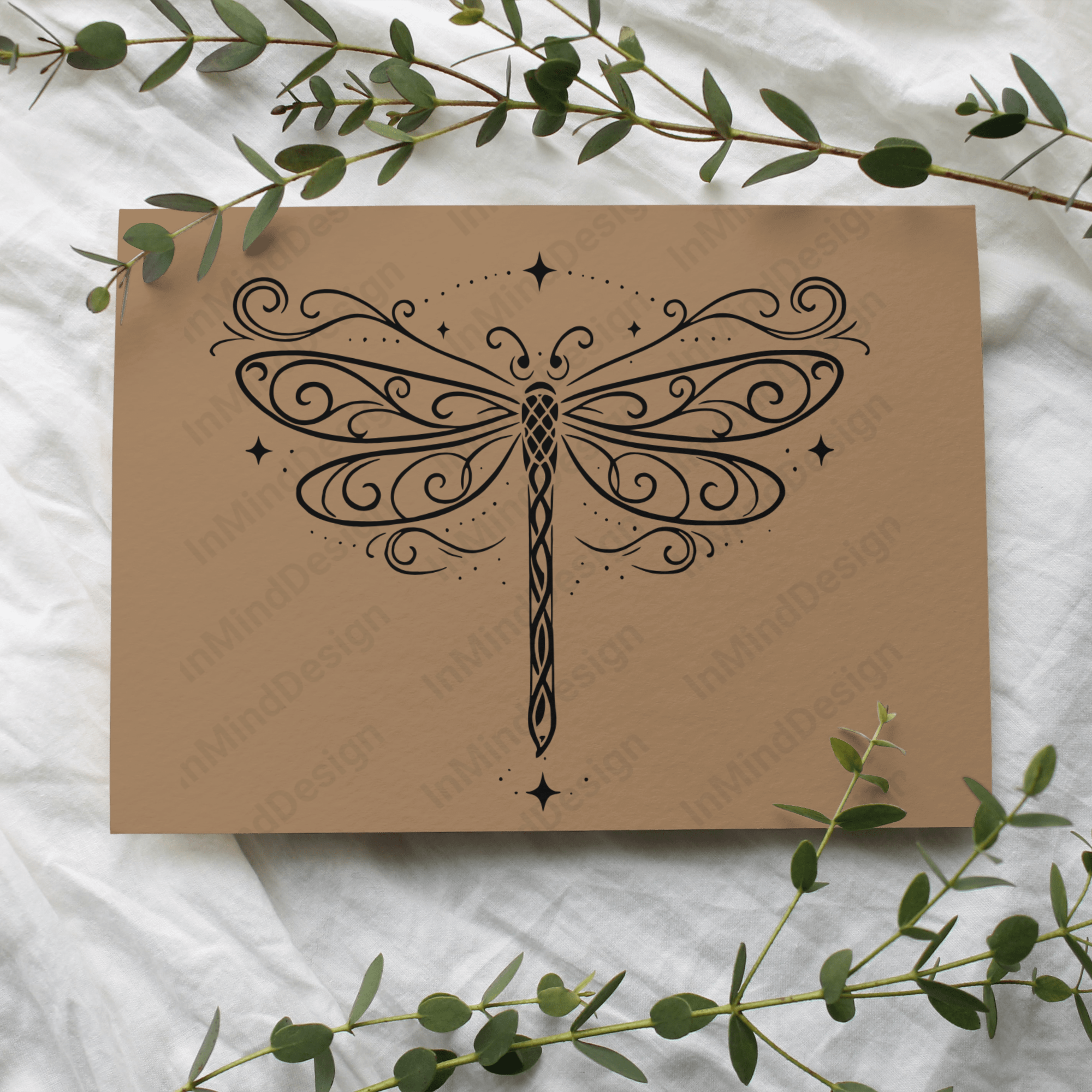 Mystical Dragonfly PNG