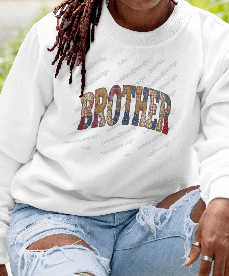 Brother Patchwork Quilt PNG