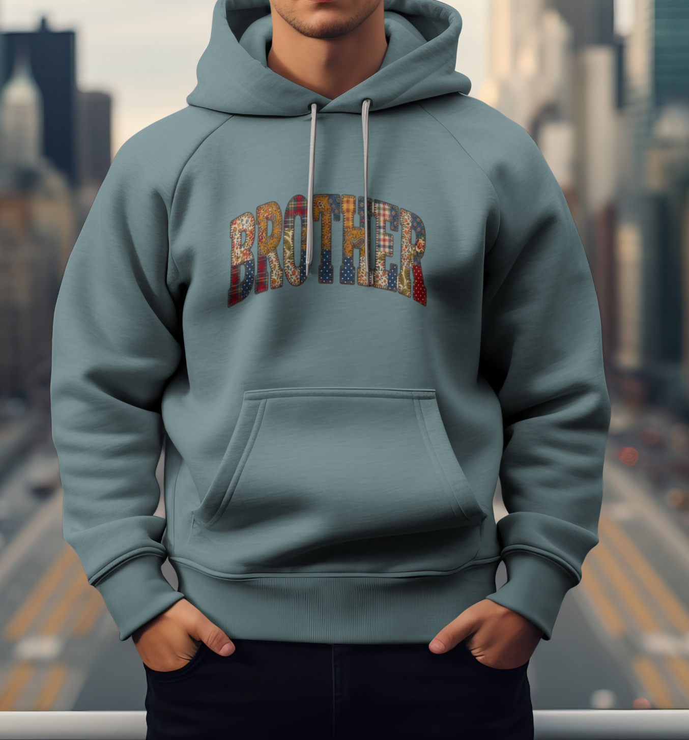 Brother Patchwork Quilt PNG