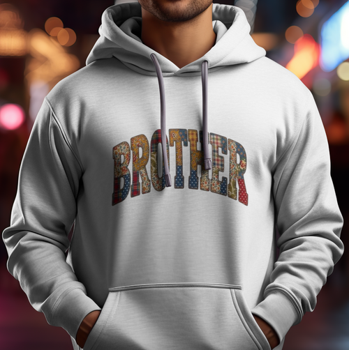 Brother Patchwork Quilt PNG