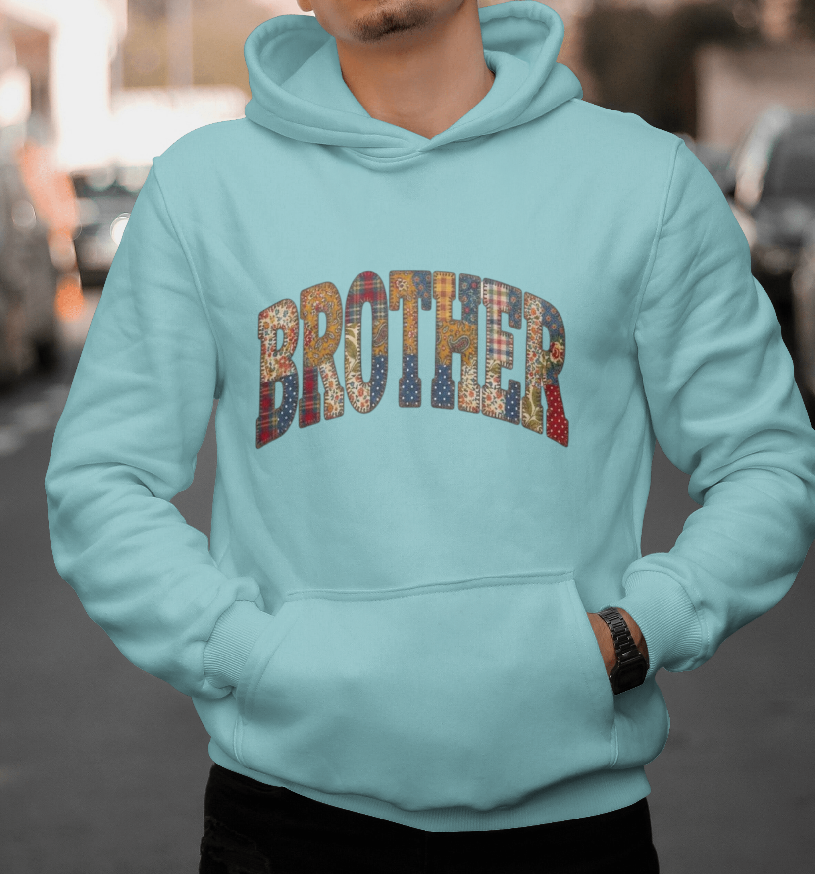 Brother Patchwork Quilt PNG