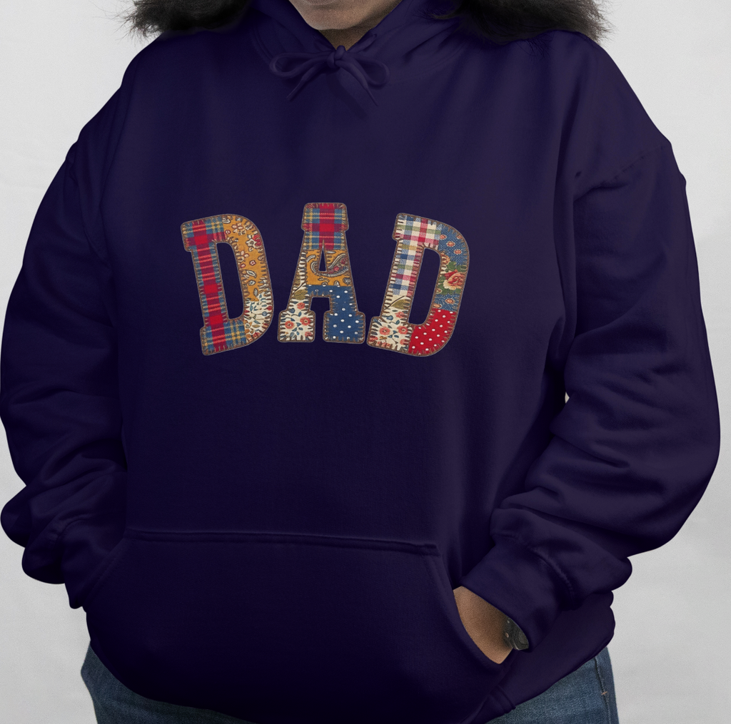 Dad Patchwork Quilt Design PNG