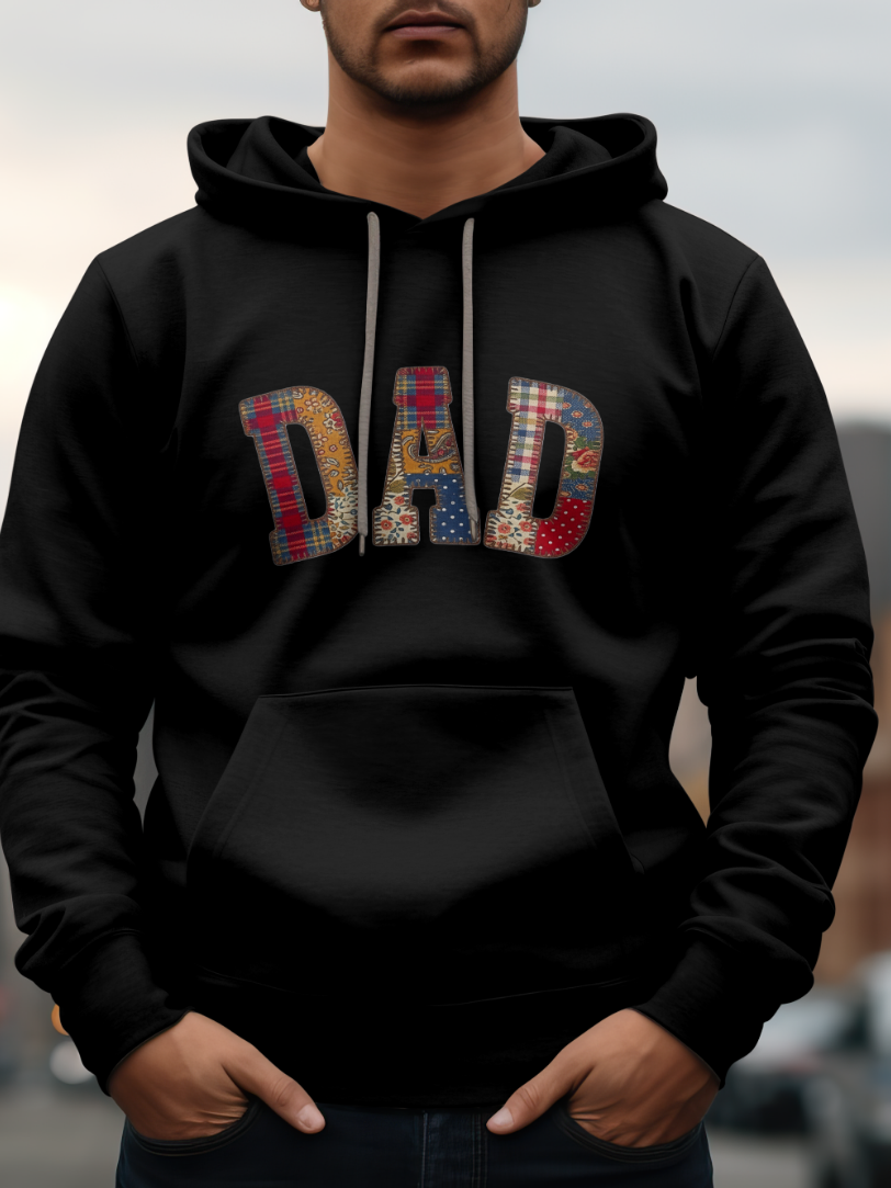 Dad Patchwork Quilt Design PNG