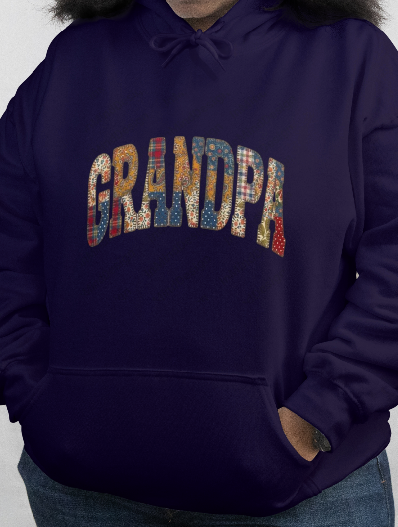 Grandpa Patchwork Quilt PNG