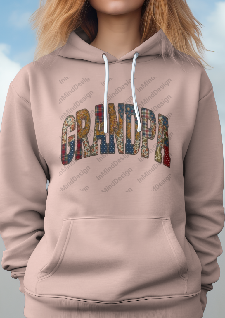 Grandpa Patchwork Quilt PNG