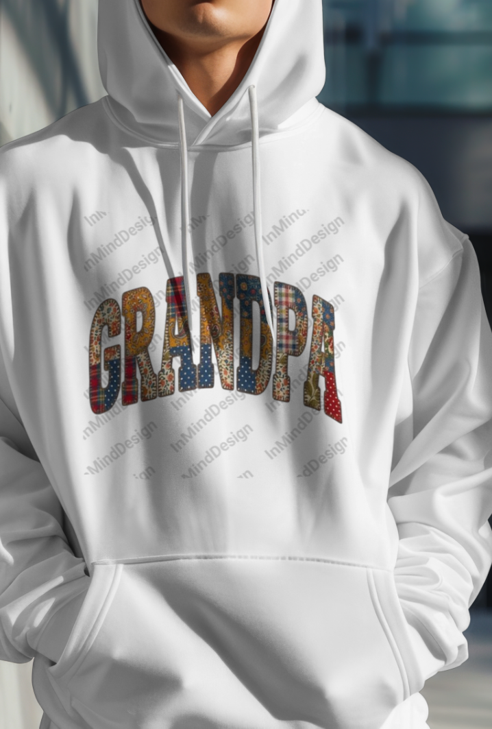 Grandpa Patchwork Quilt PNG