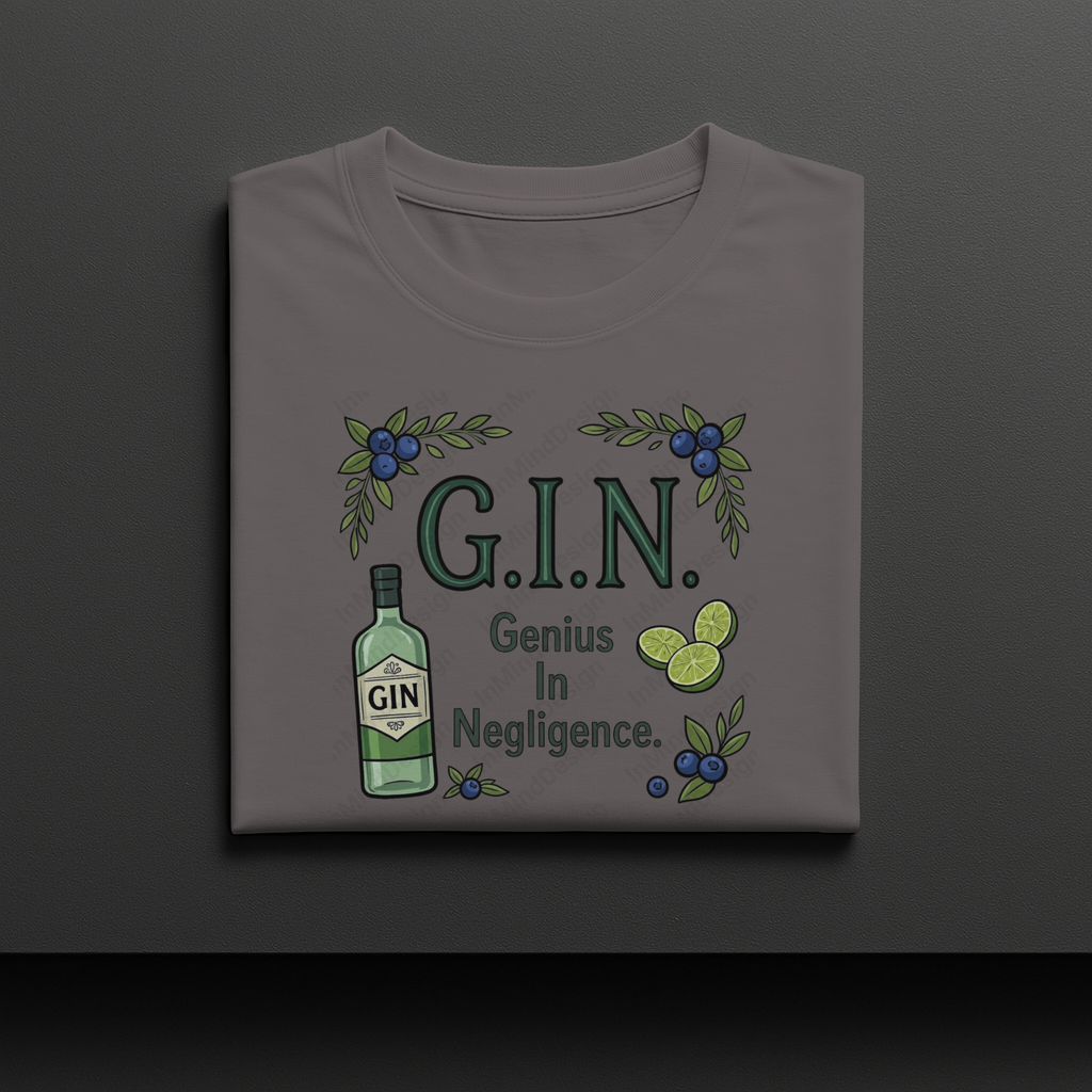 Funny Gin Acronym PNG