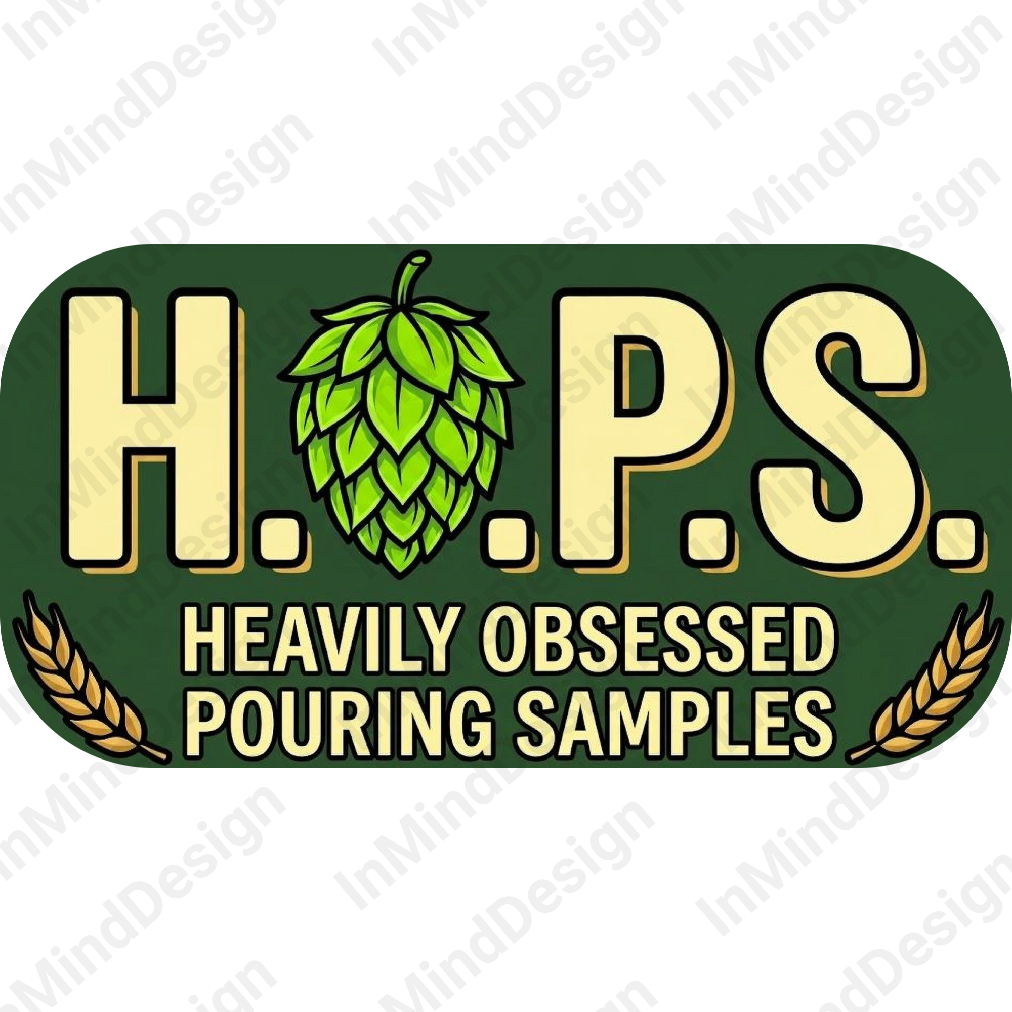 Funny Beer HOPS Acronym PNG