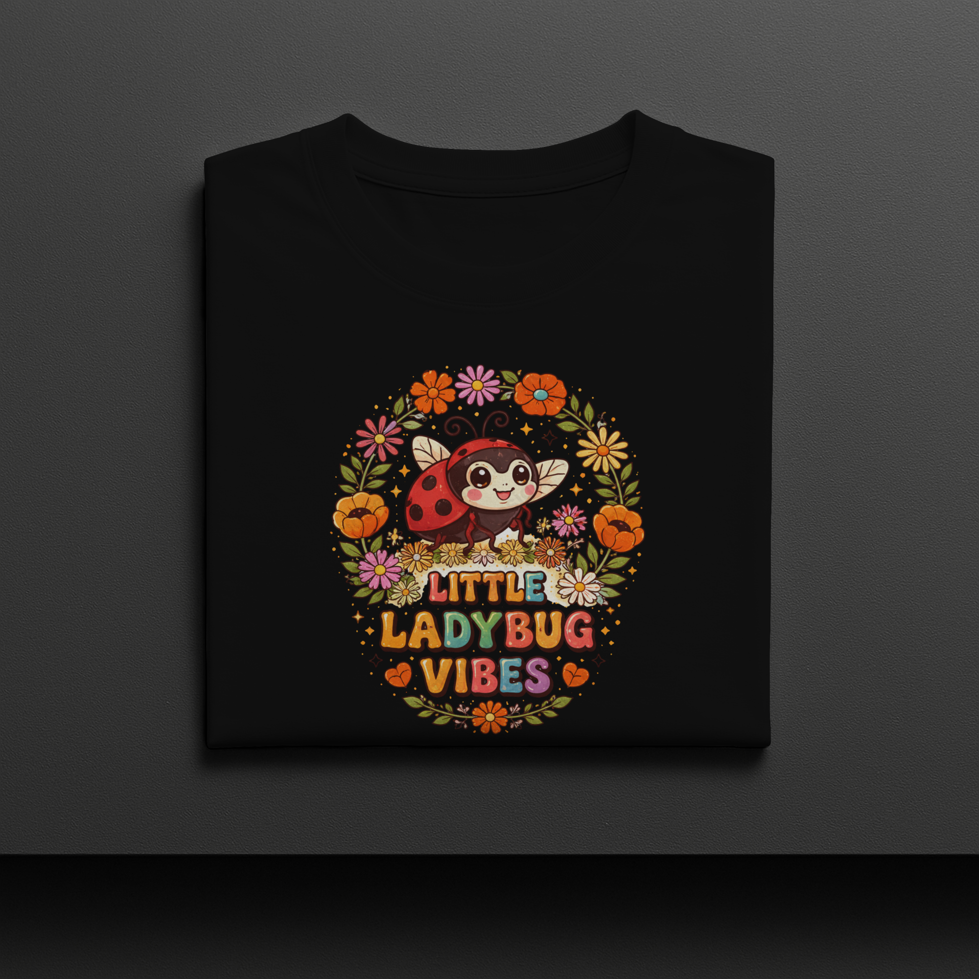 Little Ladybug Vibes Digital PNG