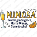 Funny Mimosa Acronym PNG