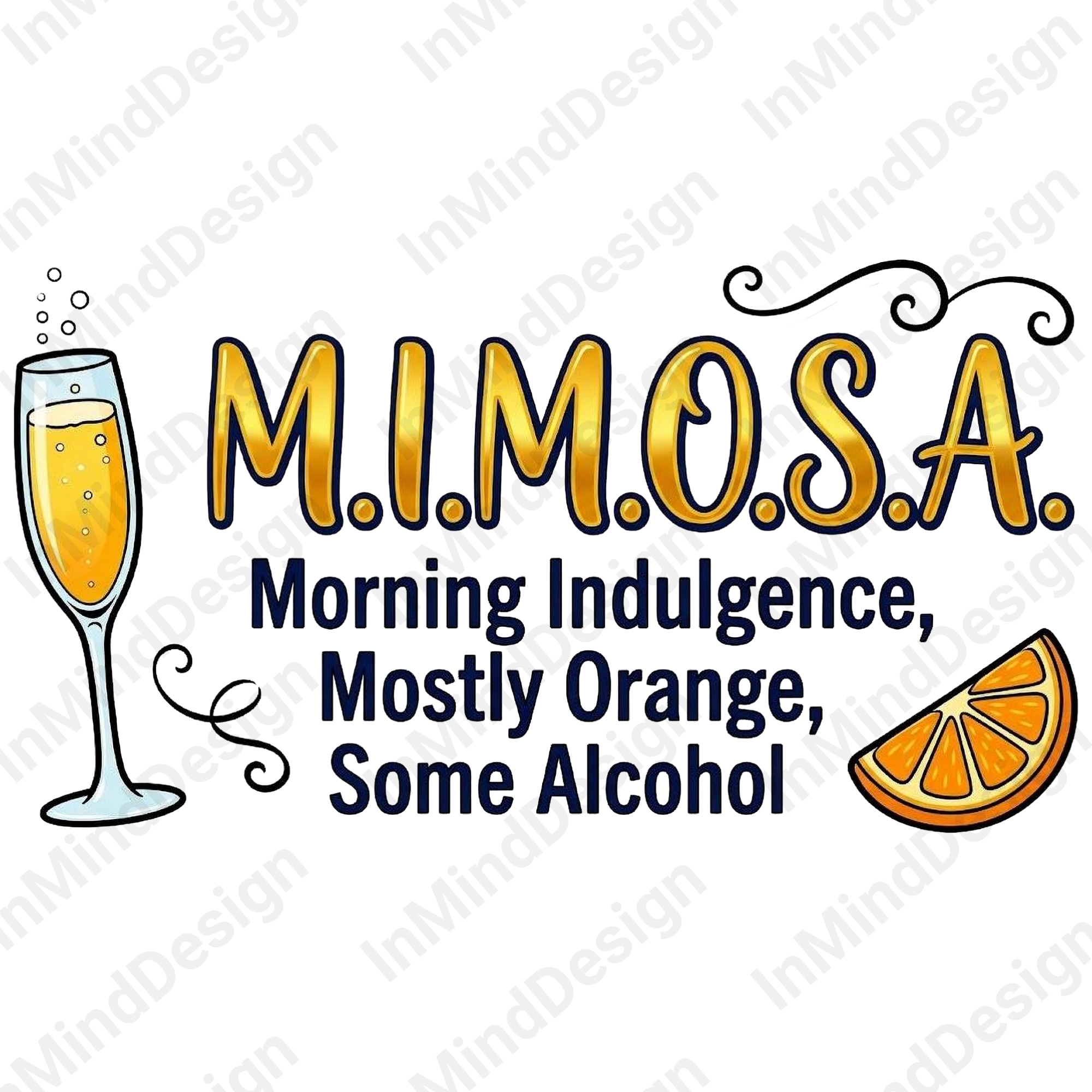 Funny Mimosa Acronym PNG