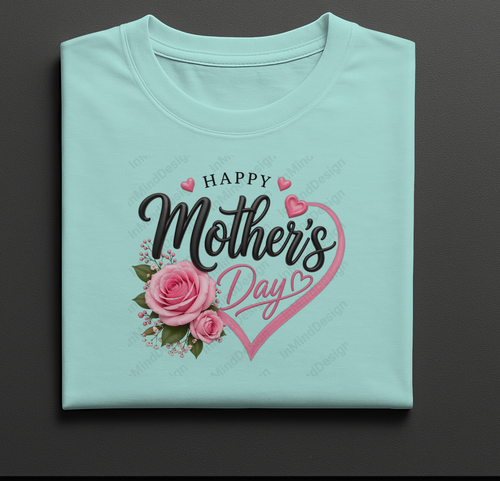 3D Happy Mother's Day PNG