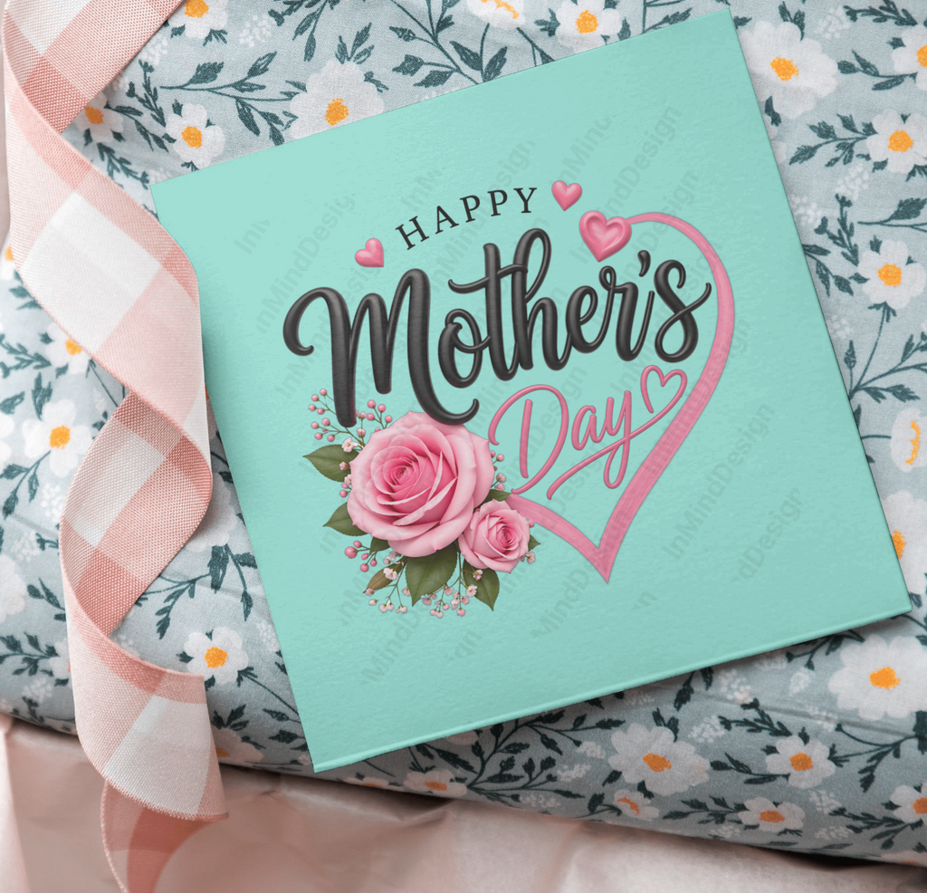 3D Happy Mother's Day PNG