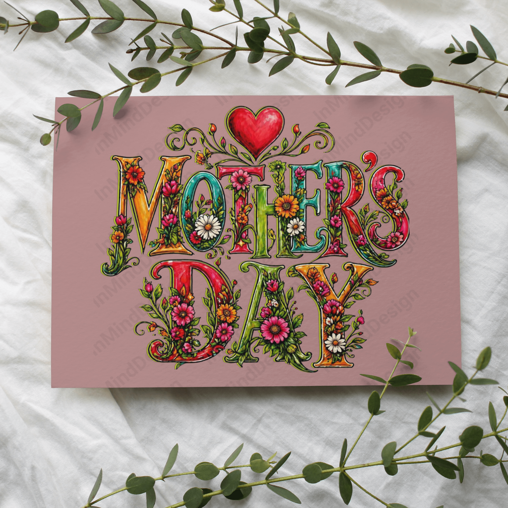 Mother's Day Floral PNG