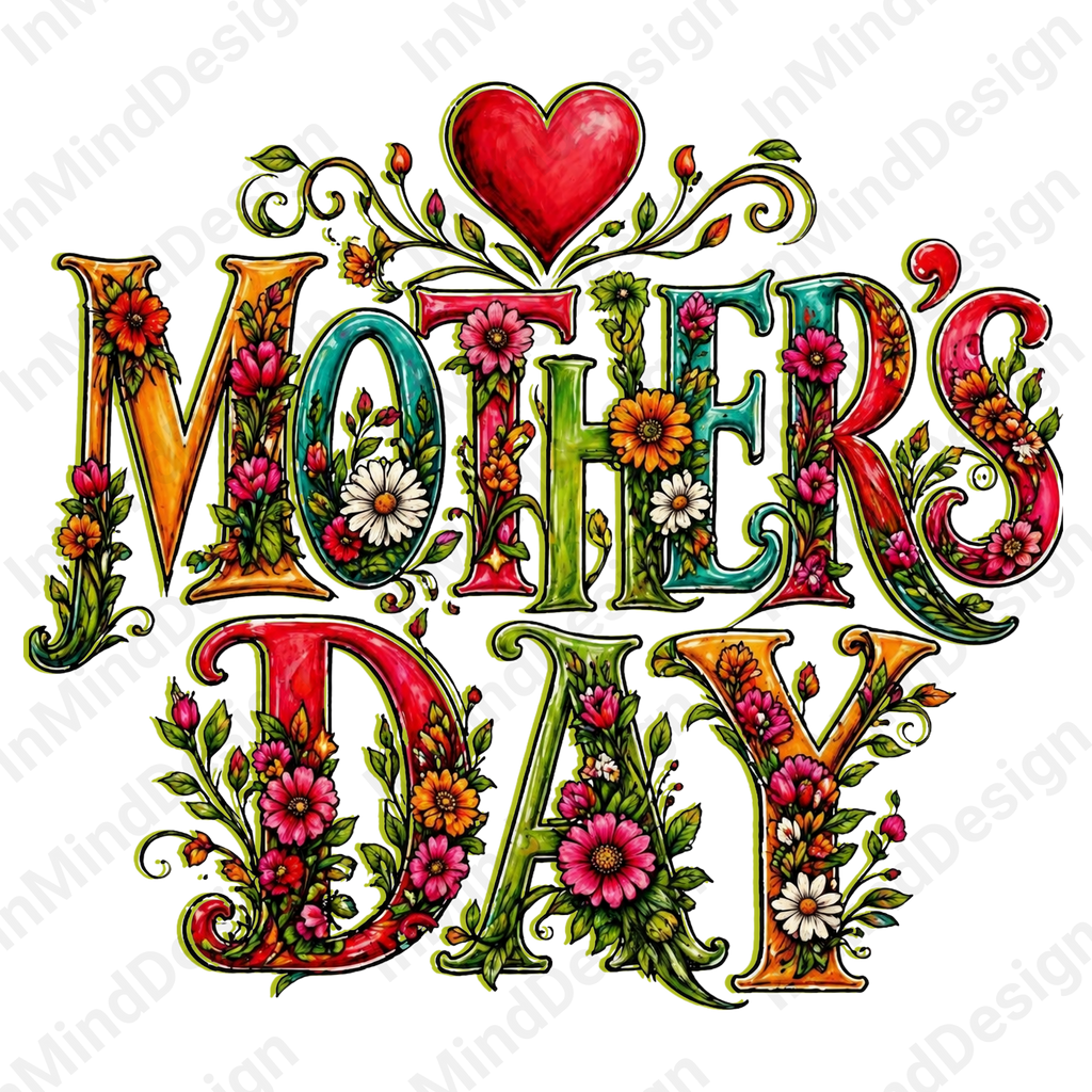 Mother's Day Floral PNG
