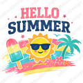 Hello Summer PNG