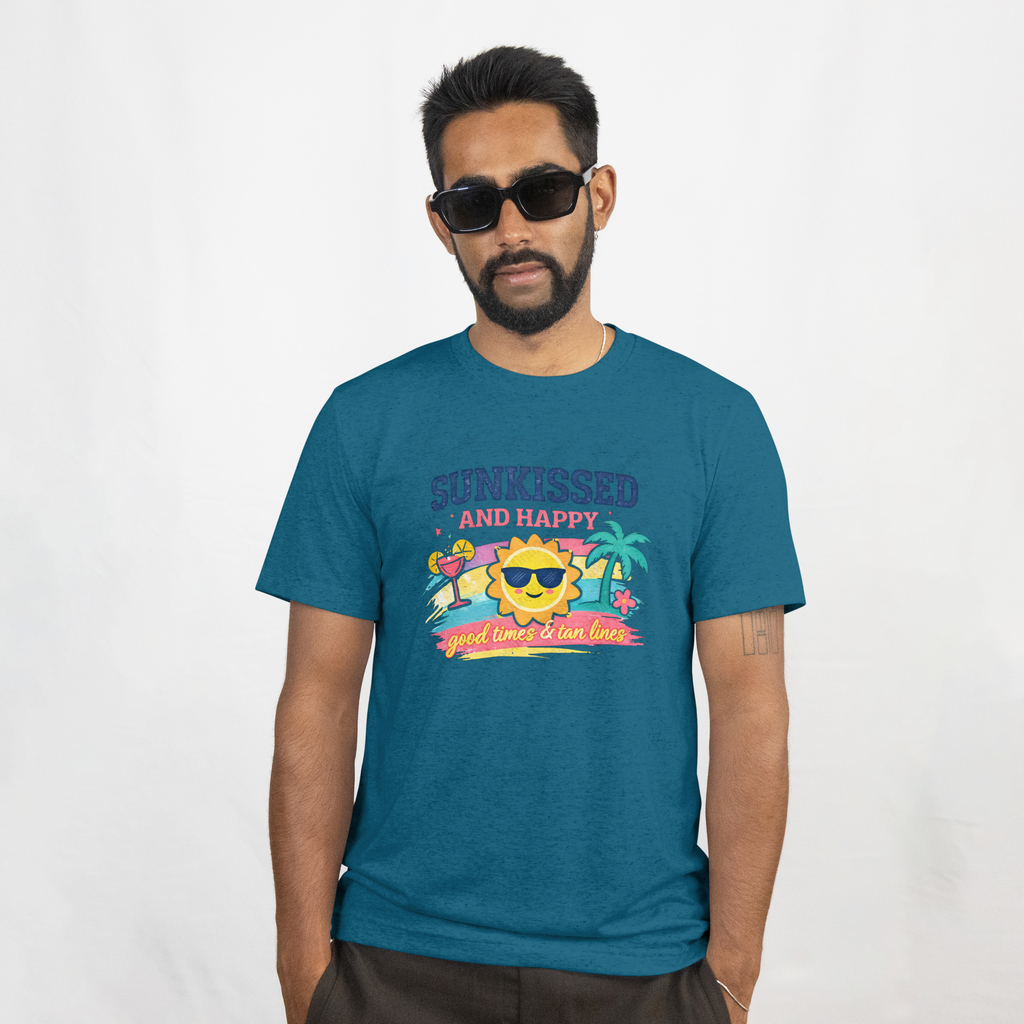 Retro Summer Beach PNG