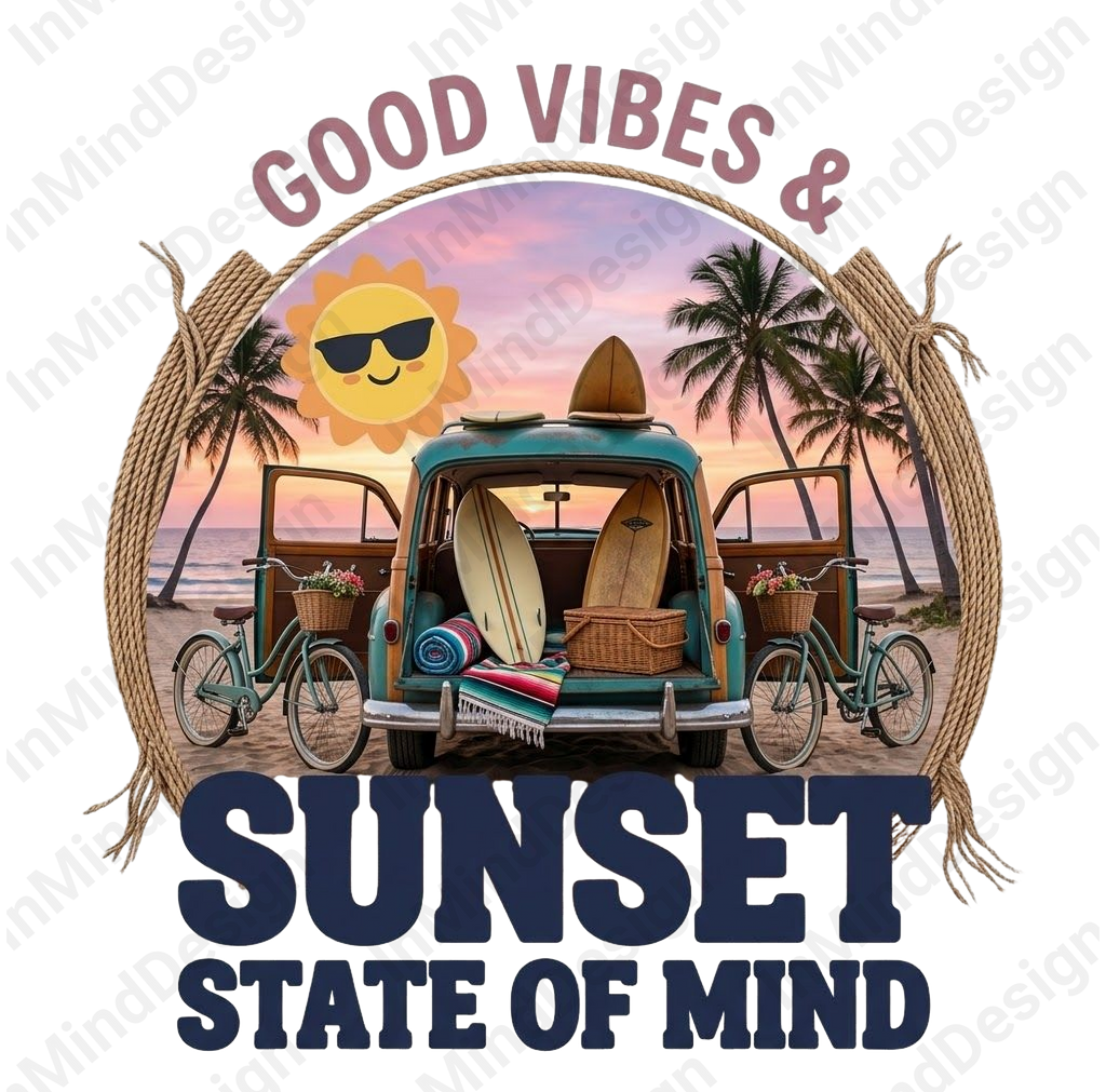 Sunset State of Mind PNG