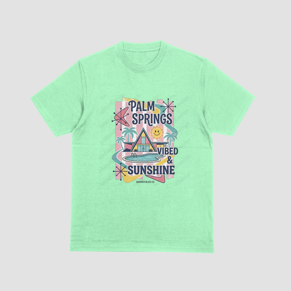 Palm Springs Vibes PNG