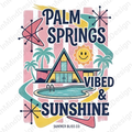 Palm Springs Vibes PNG