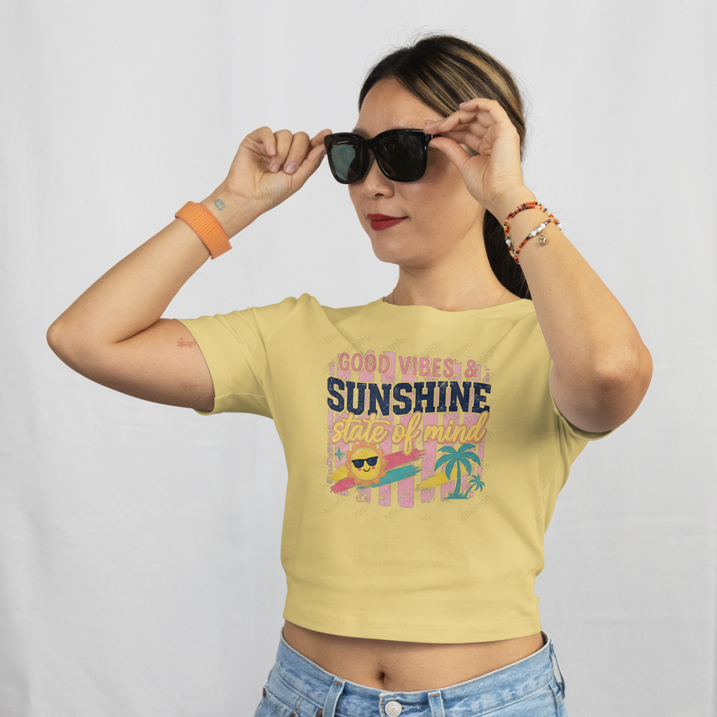 Good Vibes and Sunshine State of Mind PNG