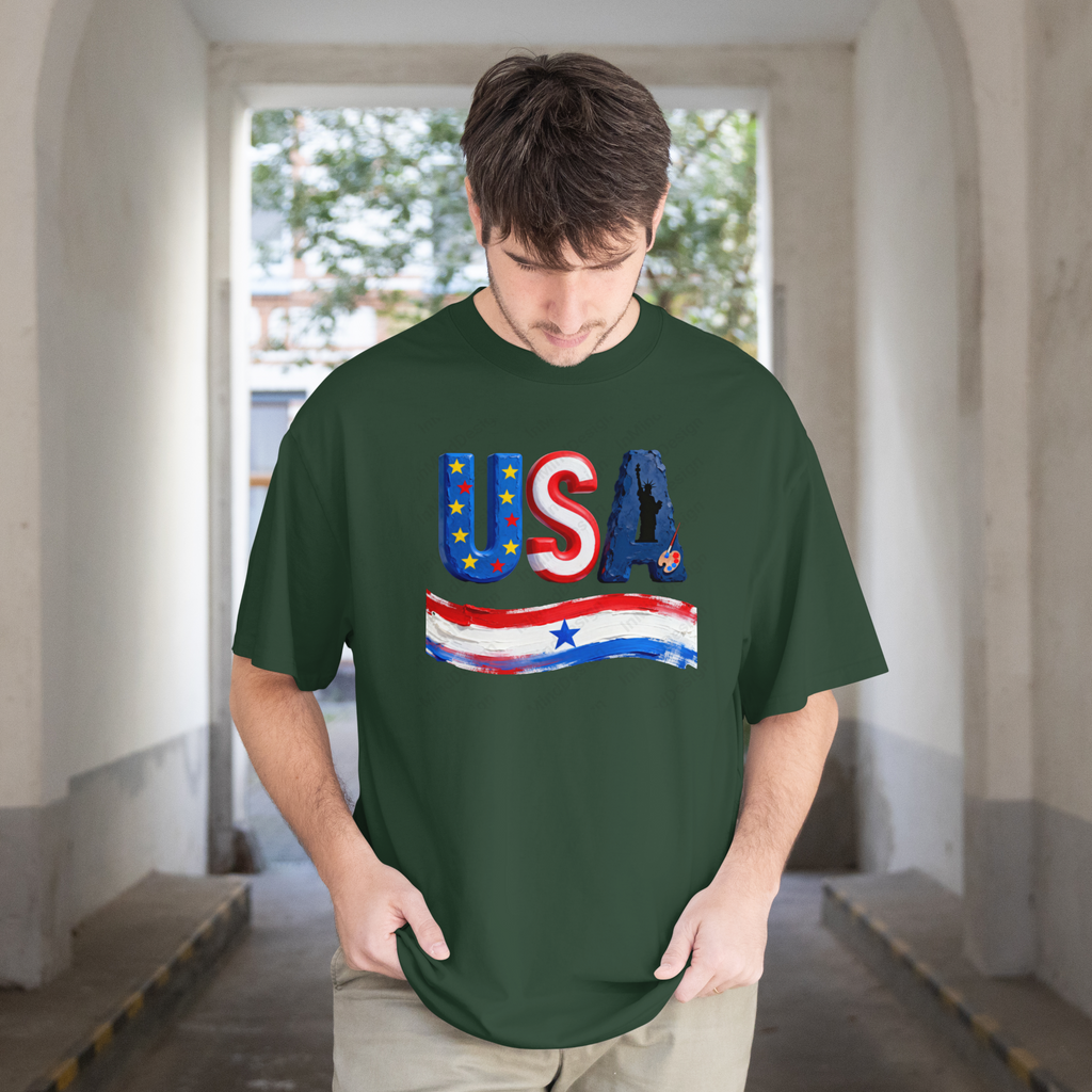 Patriotic Paint Stroke PNG