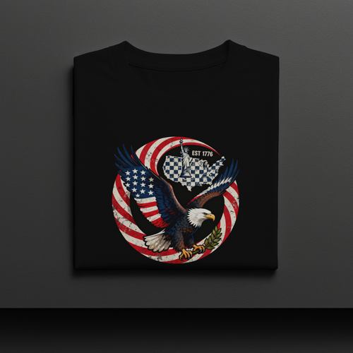 Bald Eagle Patriotic PNG