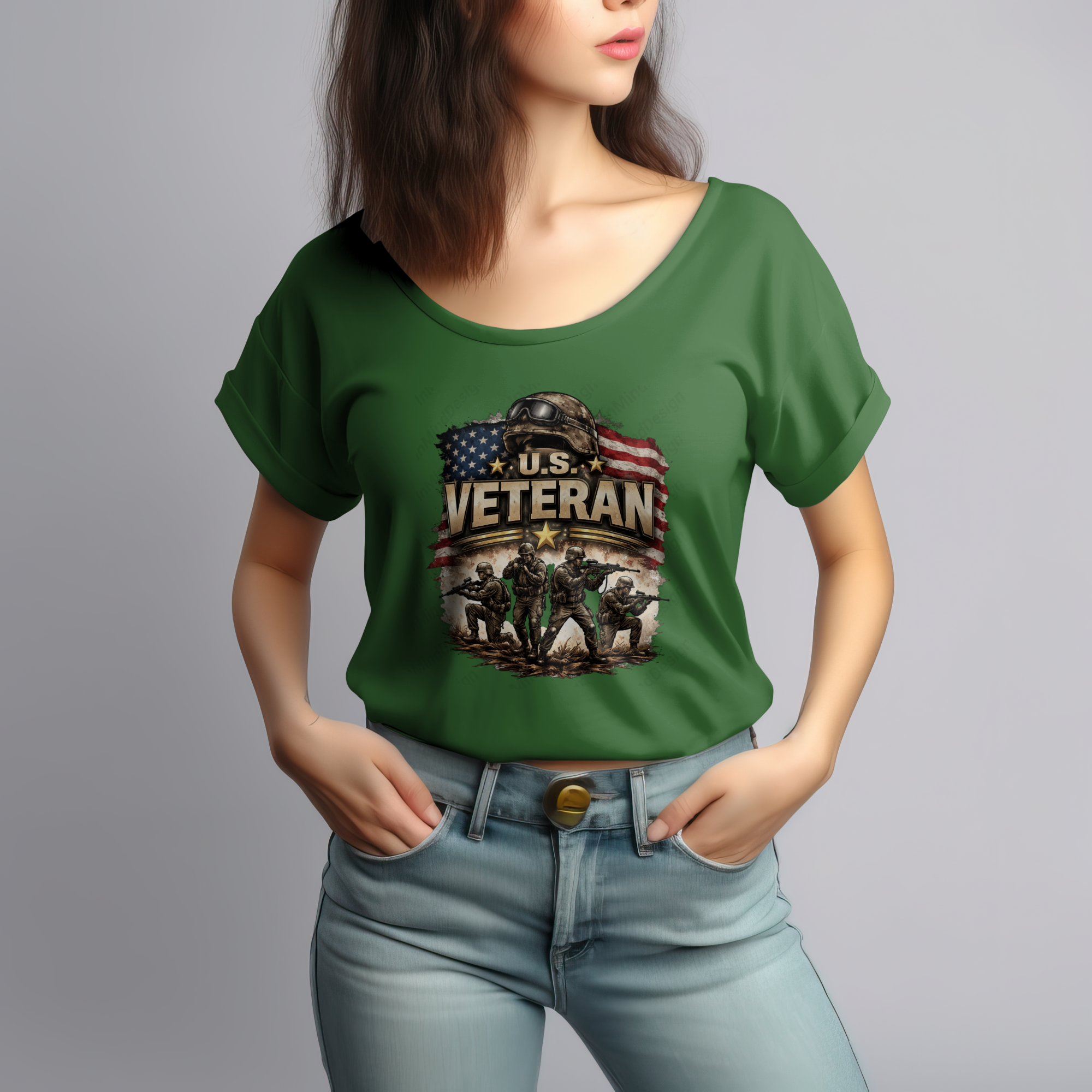 U.S. Veteran PNG Digital Download