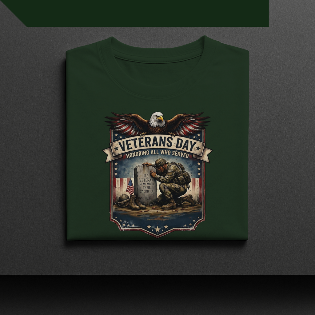 American Flag Military Heroes PNG