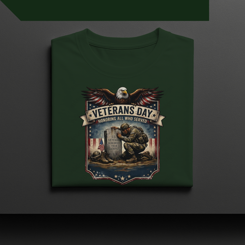 American Flag Military Heroes PNG